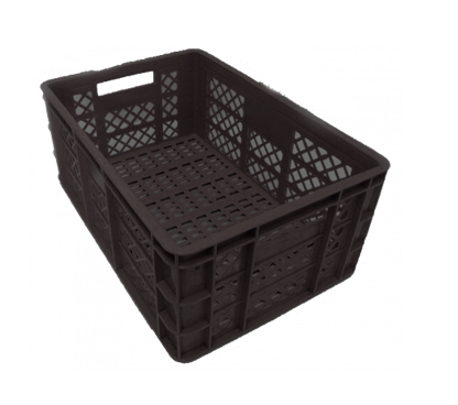 Canasta Plastica Rombo de 60x40x25 cms