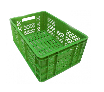 Canasta Plastica Rombo de 60x40x25 cms