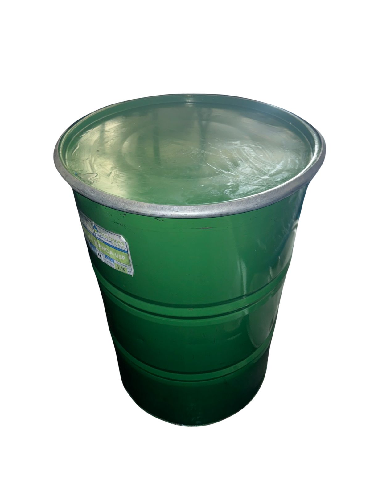 Caneca Metálica de 55 Gls Tapa Aro